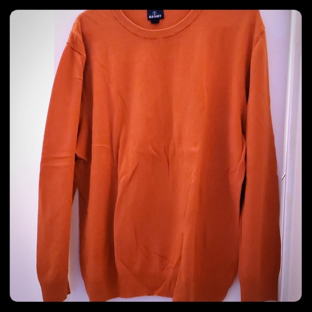 Old navy orange sweater
